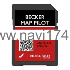 Mercedes Becker Map pilot 2023